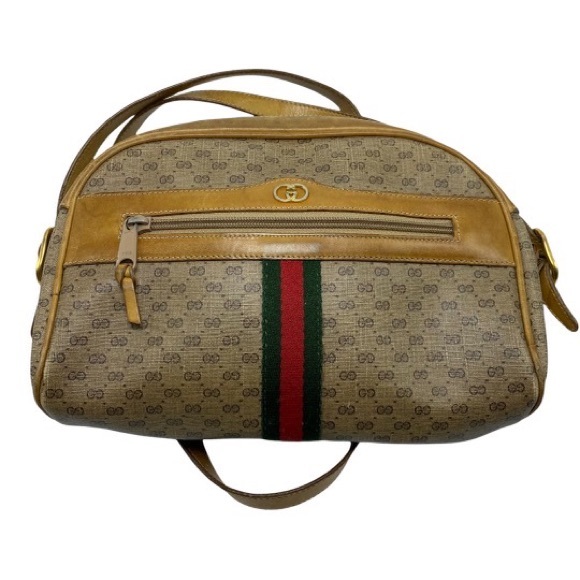 Gucci Handbags - GUCCI vintage OPHIDIA mico GG, double G hardware, signature web stripe